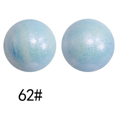 15mm Silicone Beads Sunlight Reactive Color-Shifting Finish 50pcs