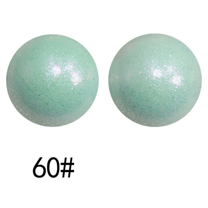 15mm Silicone Beads Sunlight Reactive Color-Shifting Finish 50pcs