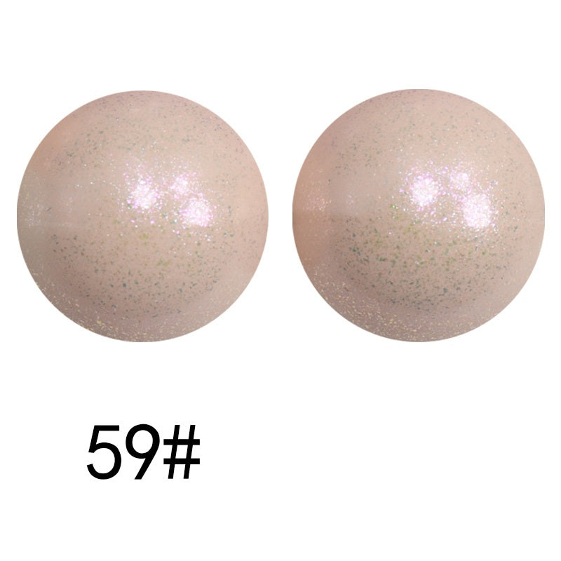 15mm Silicone Beads Sunlight Reactive Color-Shifting Finish 50pcs