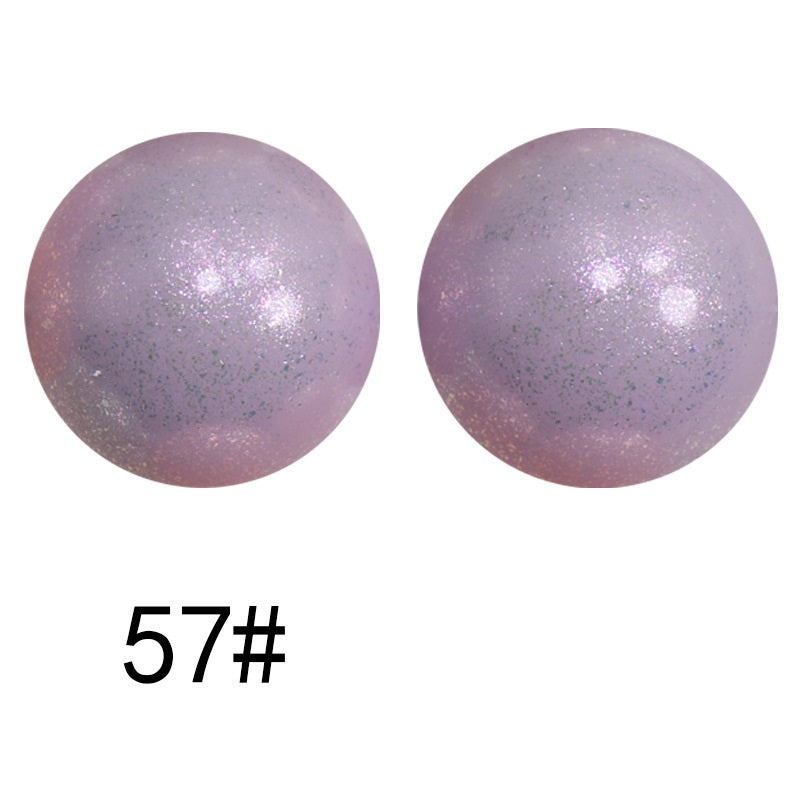 15mm Silicone Beads Sunlight Reactive Color-Shifting Finish 50pcs