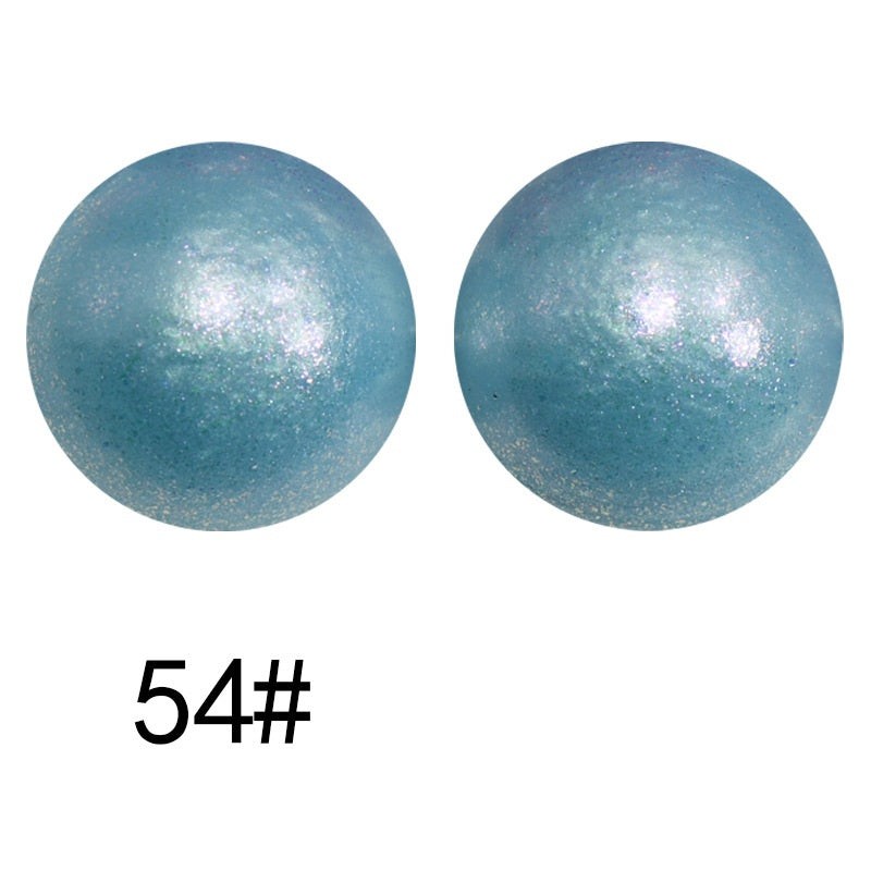 15mm Silicone Beads Sunlight Reactive Color-Shifting Finish 50pcs