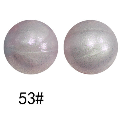 15mm Silicone Beads Sunlight Reactive Color-Shifting Finish 50pcs