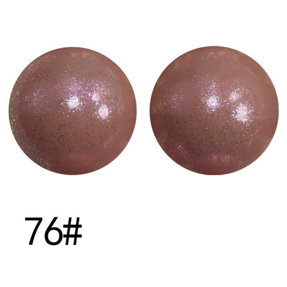 15mm Silicone Beads Sunlight Reactive Color-Shifting Finish 50pcs