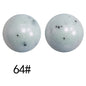 15mm Silicone Beads Sunlight Reactive Color-Shifting Finish 50pcs