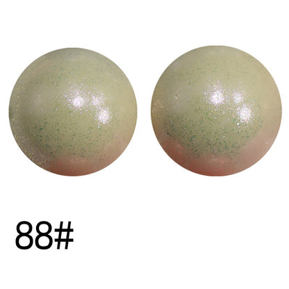 15mm Silicone Beads Sunlight Reactive Color-Shifting Finish 50pcs