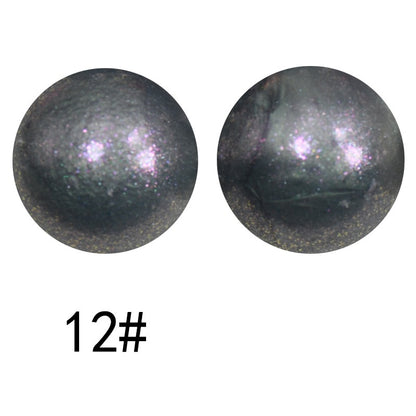 15mm Silicone Beads Sunlight Reactive Color-Shifting Finish 50pcs