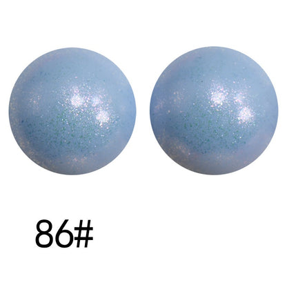 15mm Silicone Beads Sunlight Reactive Color-Shifting Finish 50pcs