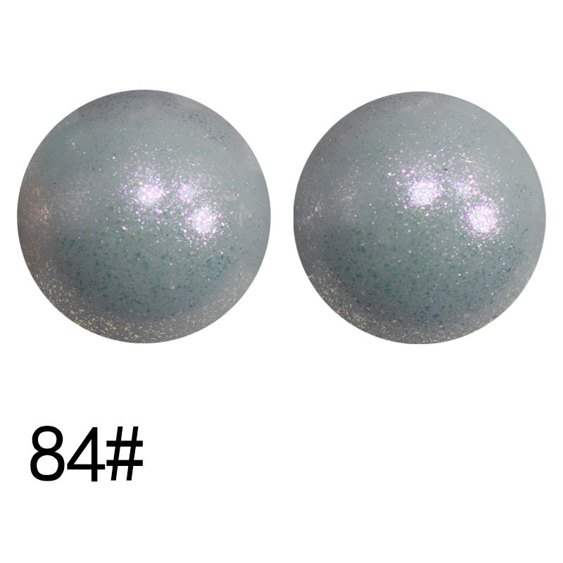 15mm Silicone Beads Sunlight Reactive Color-Shifting Finish 50pcs