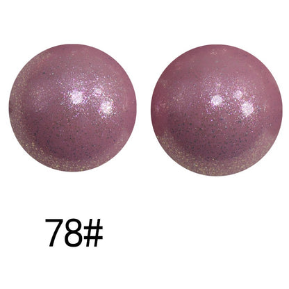 15mm Silicone Beads Sunlight Reactive Color-Shifting Finish 50pcs