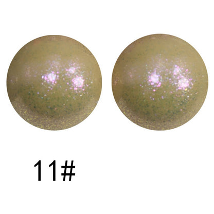 15mm Silicone Beads Sunlight Reactive Color-Shifting Finish 50pcs
