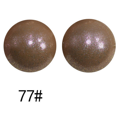 15mm Silicone Beads Sunlight Reactive Color-Shifting Finish 50pcs