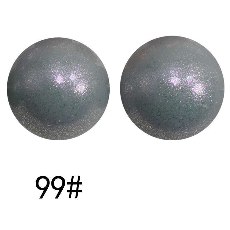 15mm Silicone Beads Sunlight Reactive Color-Shifting Finish 50pcs