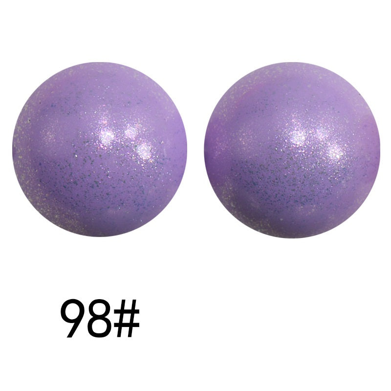 15mm Silicone Beads Sunlight Reactive Color-Shifting Finish 50pcs