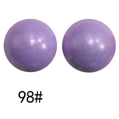 15mm Silicone Beads Sunlight Reactive Color-Shifting Finish 50pcs