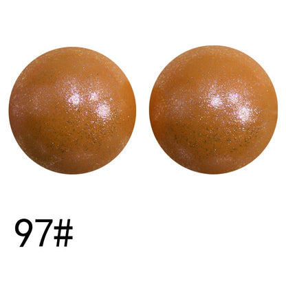15mm Silicone Beads Sunlight Reactive Color-Shifting Finish 50pcs