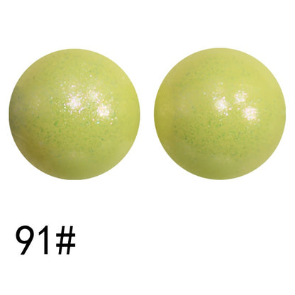 15mm Silicone Beads Sunlight Reactive Color-Shifting Finish 50pcs