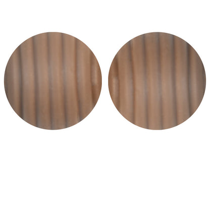 Honeycomb 15mm Silicone Beads Solid Color Textured Matte Finish 50pcs