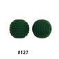 Honeycomb 15mm Silicone Beads Solid Color Textured Matte Finish 50pcs