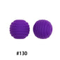 Honeycomb 15mm Silicone Beads Solid Color Textured Matte Finish 50pcs