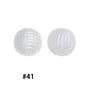Honeycomb 15mm Silicone Beads Solid Color Textured Matte Finish 50pcs