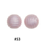 Honeycomb 15mm Silicone Beads Solid Color Textured Matte Finish 50pcs