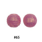 Honeycomb 15mm Silicone Beads Solid Color Textured Matte Finish 50pcs