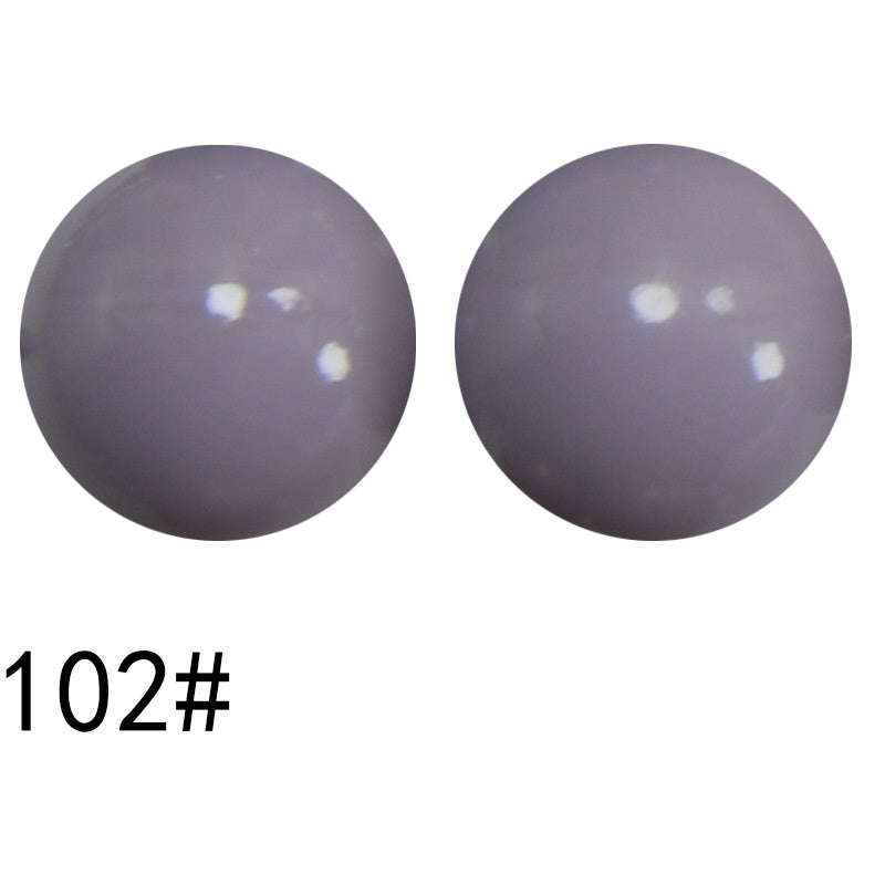 15mm Liquid Skiny Silicone Beads 102