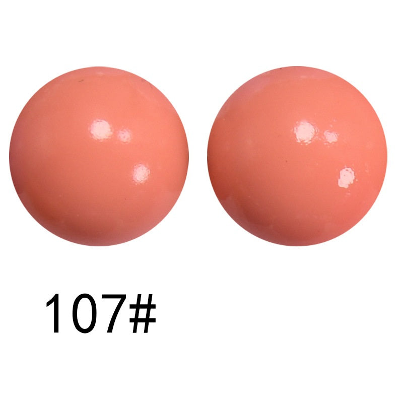 15mm Liquid Skiny Silicone Beads 107