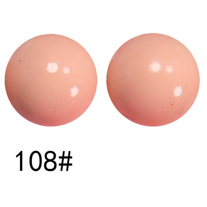 15mm Liquid Skiny Silicone Beads 108