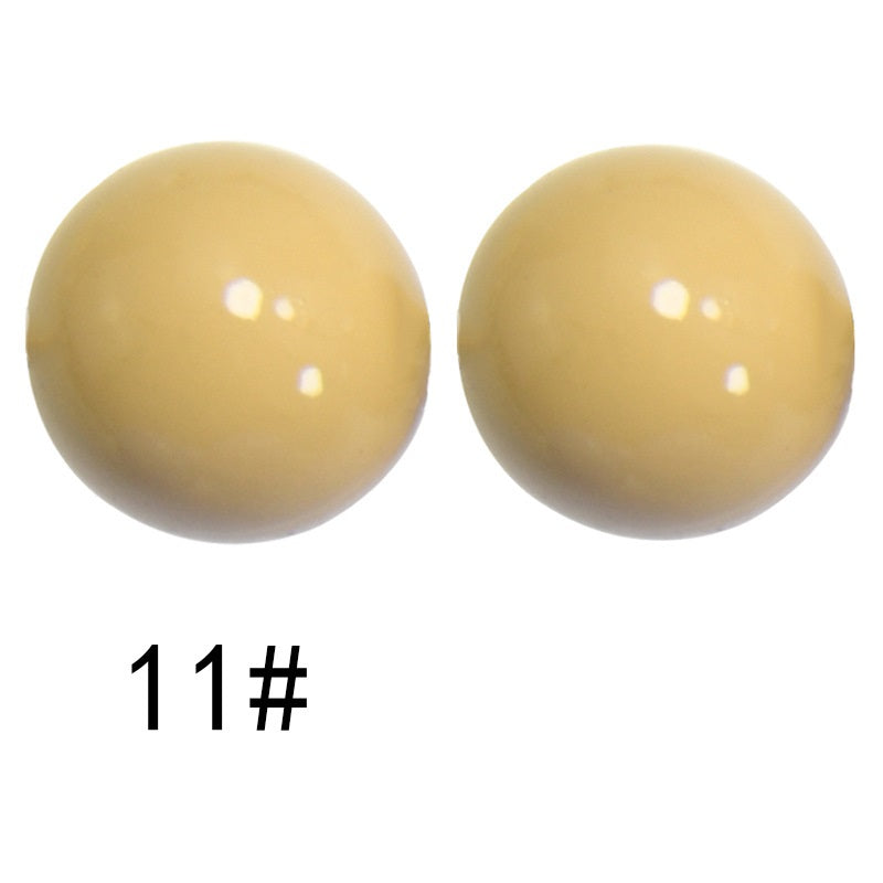 15mm Liquid Skiny Silicone Beads 11