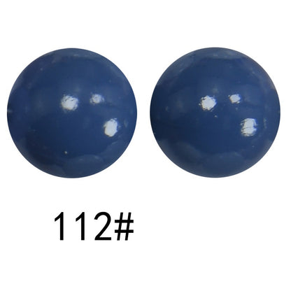 15mm Liquid Skiny Silicone Beads 112