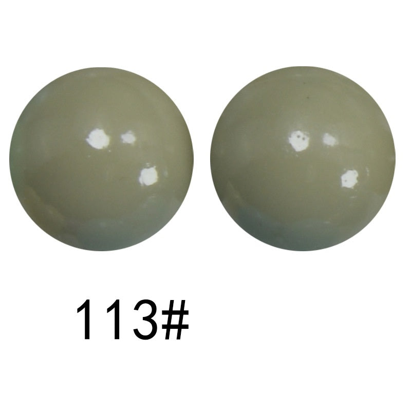 15mm Liquid Skiny Silicone Beads 113