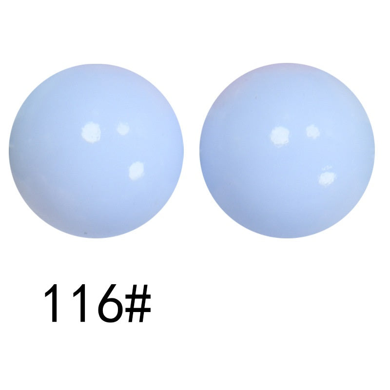 15mm Liquid Skiny Silicone Beads 116