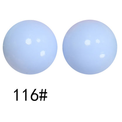 15mm Liquid Skiny Silicone Beads 116
