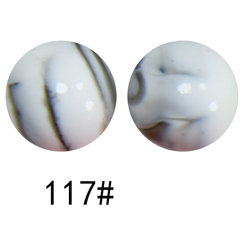 15mm Liquid Skiny Silicone Beads 117