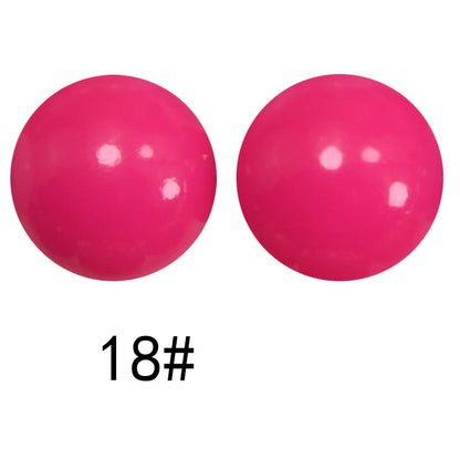 15mm Liquid Skiny Silicone Beads 18