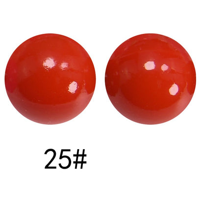 15mm Liquid Skiny Silicone Beads 25