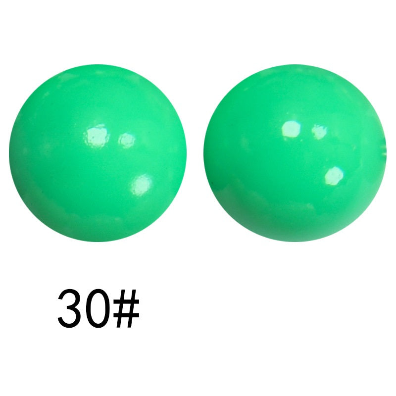15mm Liquid Skiny Silicone Beads 30