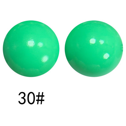 15mm Liquid Skiny Silicone Beads 30