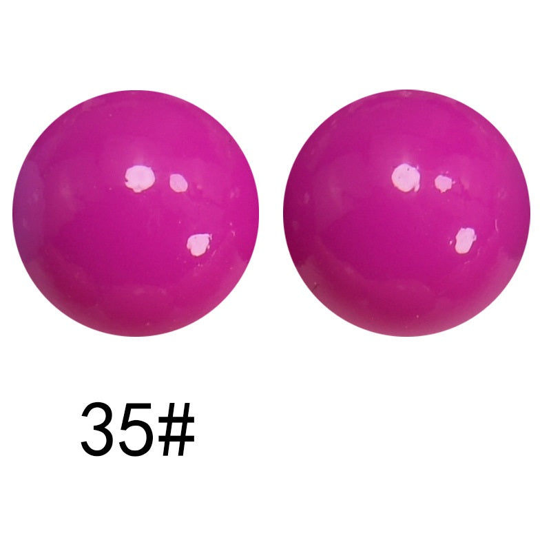 15mm Liquid Skiny Silicone Beads 35
