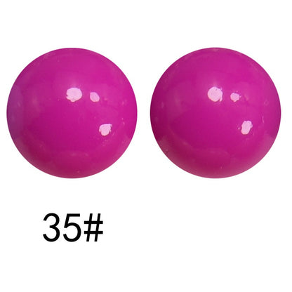 15mm Liquid Skiny Silicone Beads 35