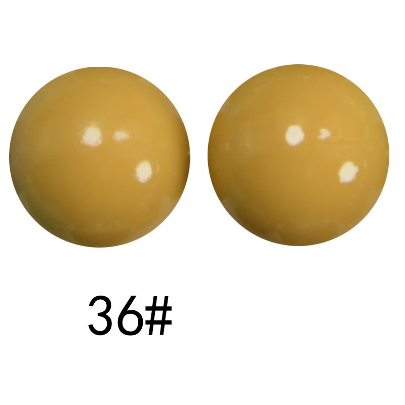 15mm Liquid Skiny Silicone Beads 36