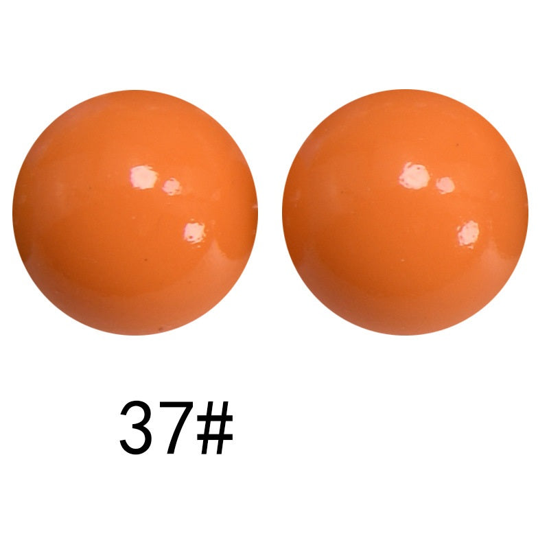 15mm Liquid Skiny Silicone Beads 37