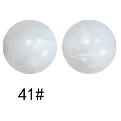 15mm Liquid Skiny Silicone Beads 41