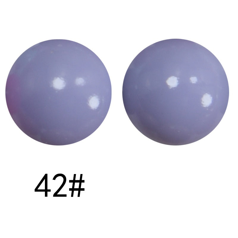 15mm Liquid Skiny Silicone Beads 42