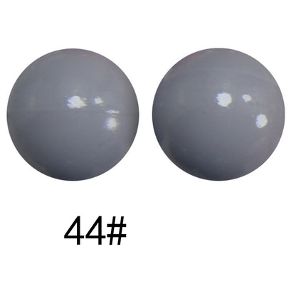 15mm Liquid Skiny Silicone Beads 44