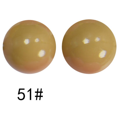 15mm Liquid Skiny Silicone Beads 51