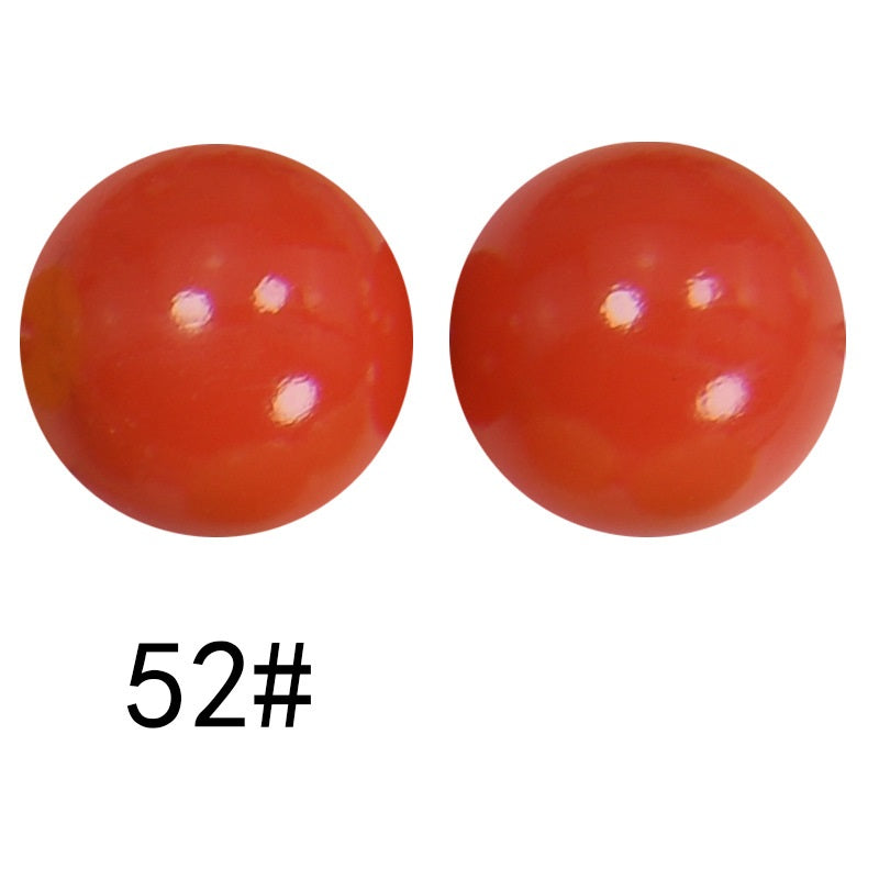 15mm Liquid Skiny Silicone Beads 52