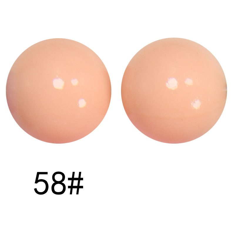 15mm Liquid Skiny Silicone Beads 58