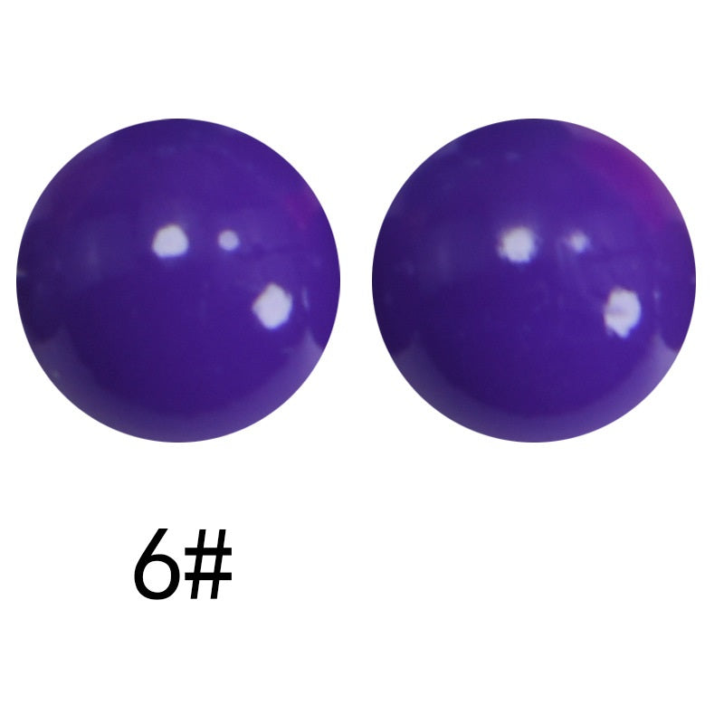 15mm Liquid Skiny Silicone Beads 6